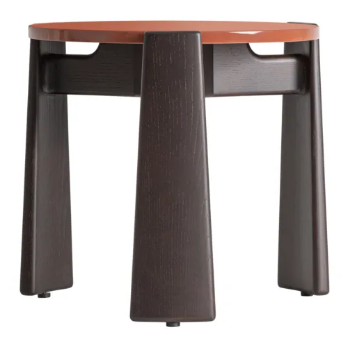 Mesa auxiliar Slanic marrón