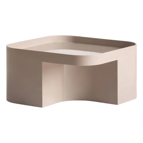 Mesa de centro Blejoi beige