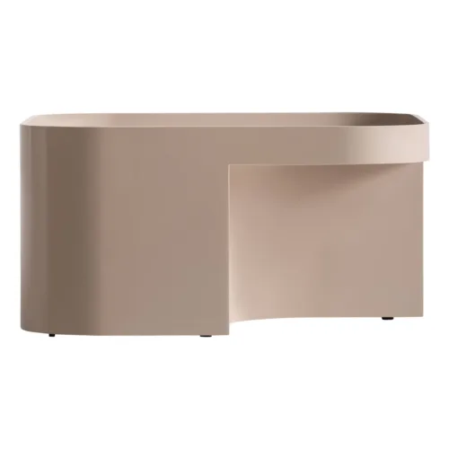 Mesa de centro Blejoi beige