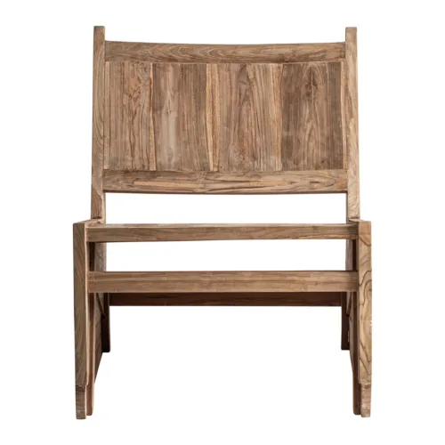 Sillón Tiers de madera de teca 61 × 76 cm