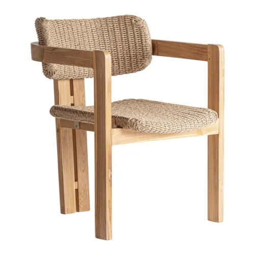 Silla Marsal de madera de teca