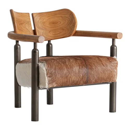Sillón Telgart marrón
