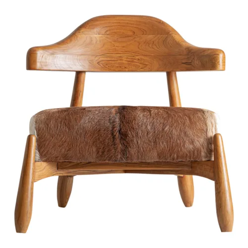 Sillón Lubbock marrón claro