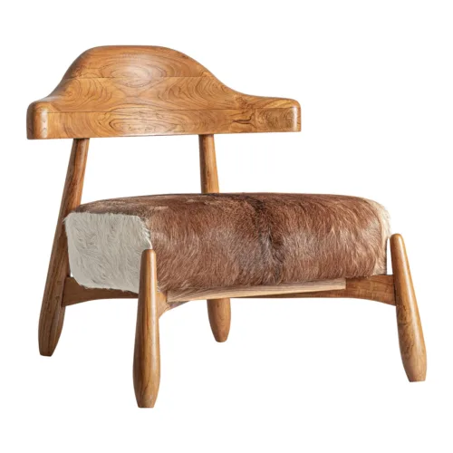 Sillón Lubbock marrón claro