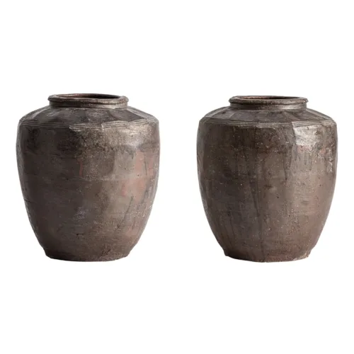 Tinaja Blaha de terracota 33 × 38 cm