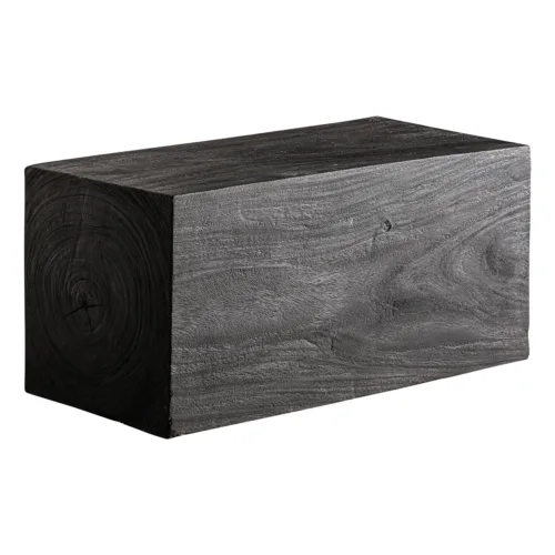 Mesa de centro Oaple de madera suar 80 × 38 cm