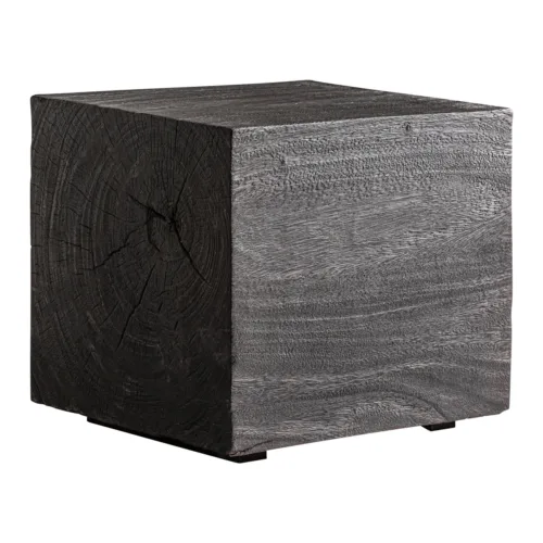 Mesa de centro Oaple de madera suar 45 × 35 cm