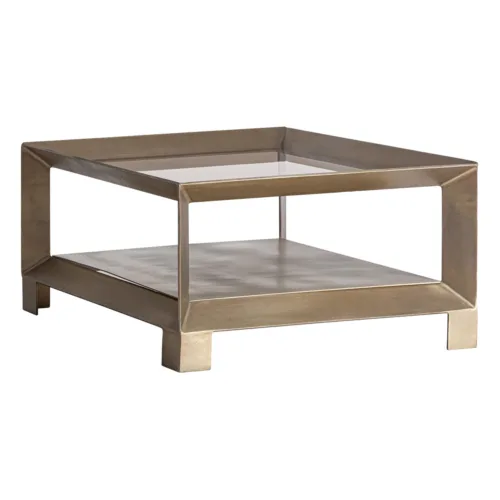 Mesa de centro Sadillac dorada