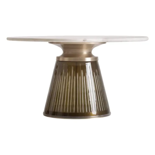 Mesa de centro de vidrio 76 cm