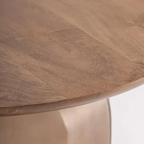 Mesa de centro de vidrio 46 cm