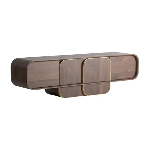 Mueble TV Biascar de roble
