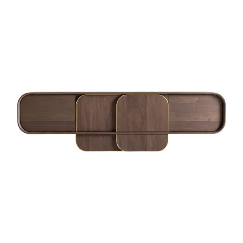 Mueble TV Biascar de roble