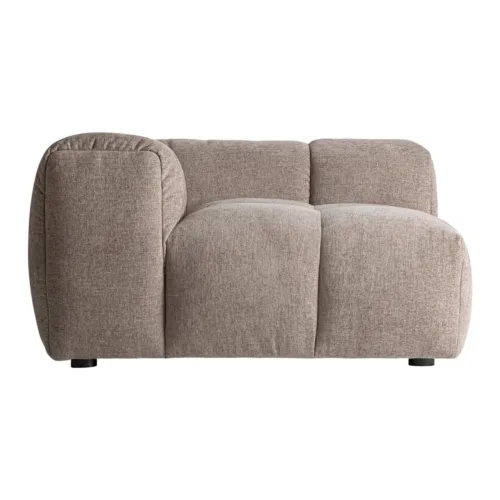 Módulo esquinero Buade beige 115 cm