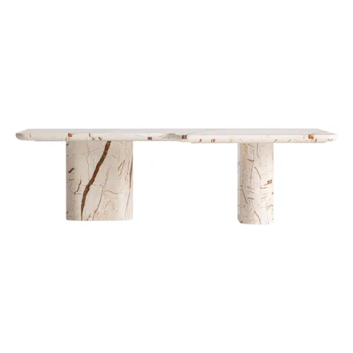 Mesa de centro de mármol