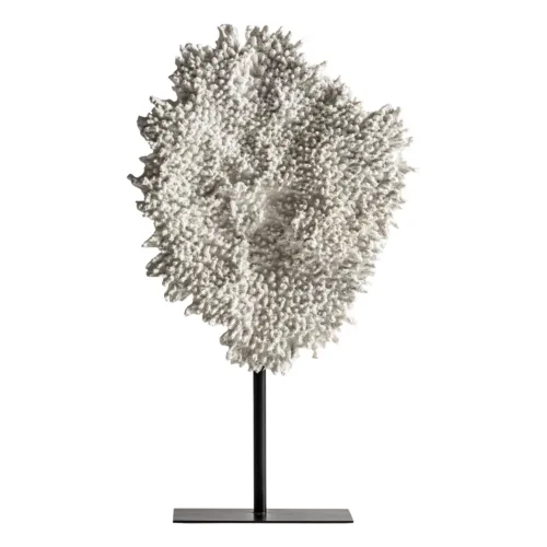 Figura decorativa Sakan blanca
