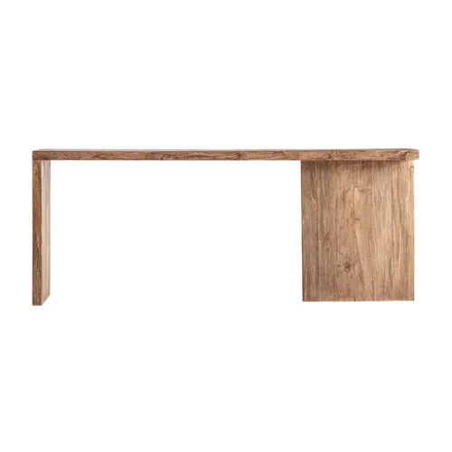 Consola Bergle de teca reciclada